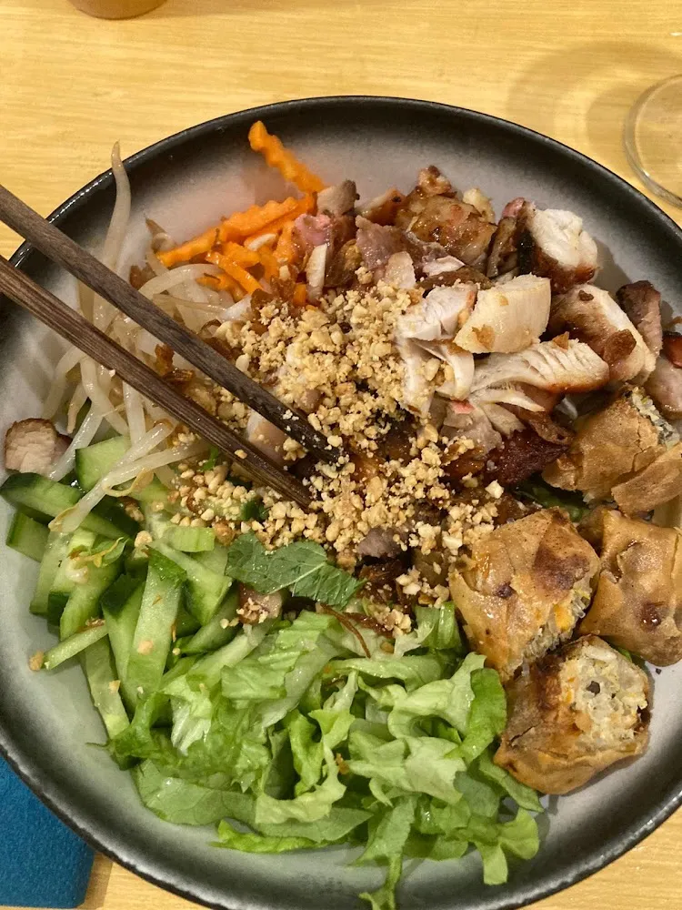 Bún Chả Giò Thịt Nướng